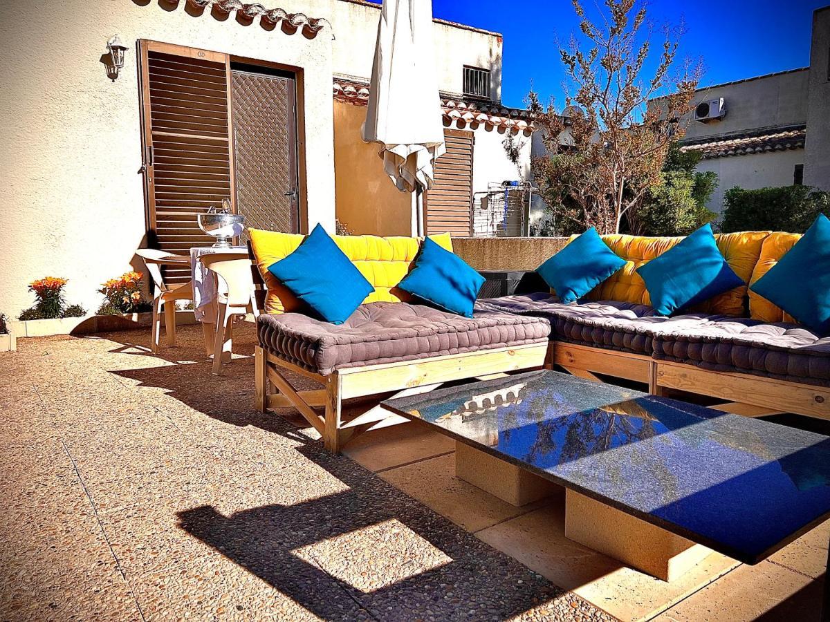 Cozy Studio Avec Terrasse Au Village Naturiste Cap Agde Exterior photo